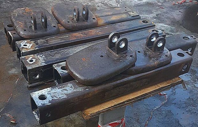 Ремонт опорного башкама трактора JCB Ремонт опорного башкама трактора JCB