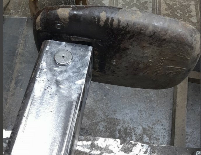 Ремонт аутригера трактора JCB Ремонт аутригера трактора JCB