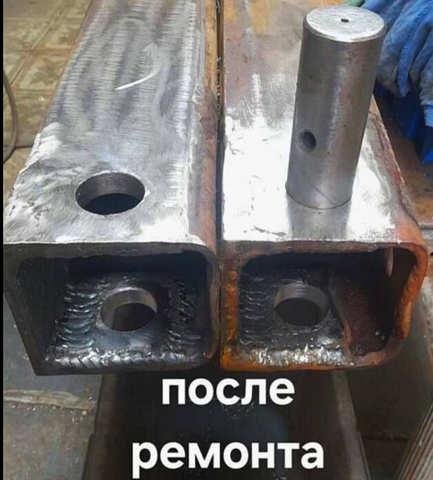 Ремонт аутригера трактора JCB Ремонт аутригера трактора JCB